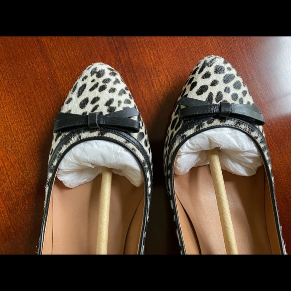 Black leopard print heels - Picture 4 of 6